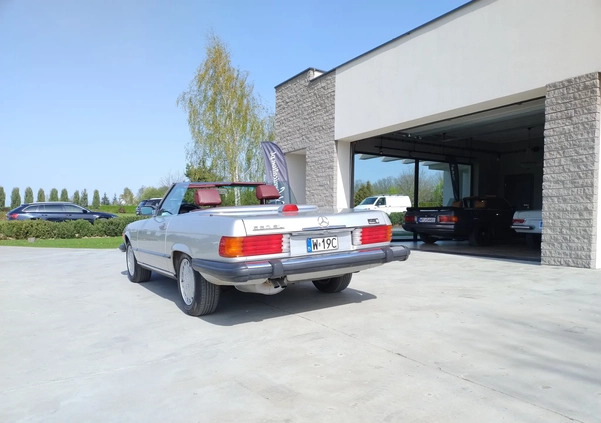 Mercedes-Benz SL cena 140000 przebieg: 280000, rok produkcji 1987 z Bielawa małe 704